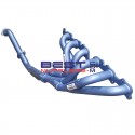 Pacemaker Headers PH12650 (extractors) and PHB100P Base Pipe suit Toyota LandCruiser FZJ105 4.5 1FZ-FE.