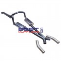Ford Falcon XE Sedan Twin Exhaust System is a custom-built, performance exhaust designed for 300hp–550hp applications.