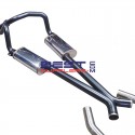 Ford Falcon XE Sedan Twin Exhaust System is a custom-built, performance exhaust designed for 300hp–550hp applications.