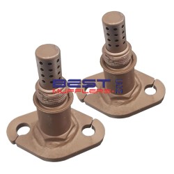 Toyota LandCruiser UZJ100 1998-2007 4.7L 2UZ-FE CAT12680LR PSA100 oxygen sensor adaptors related check-engine light issues.