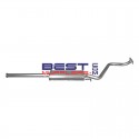 Hyundai Getz 9/2002 to 9/2005 
1.3ltr & 1.5ltr G4EA, G4E-A, G4ER 
Exhaust System Centre Muffler Assembly 
PN#M6283
