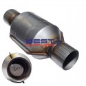 Euro 4 Catalytic Converter 
2.50 Inlet / Outlet 
Round Body Universal Applications 
PN# CC41054