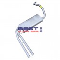 Honda Civic ED Sedan 
1987 to 1991 1.5 & 1.6 
Exhaust System Rear Muffler Assembly 
Australian Made