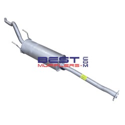 Toyota Hilux RN106R 
2.4 22R 8/1991 to 9/1997 LWB 4WD  Double cab 
Exhaust System Muffler & Tailpipe Assembly