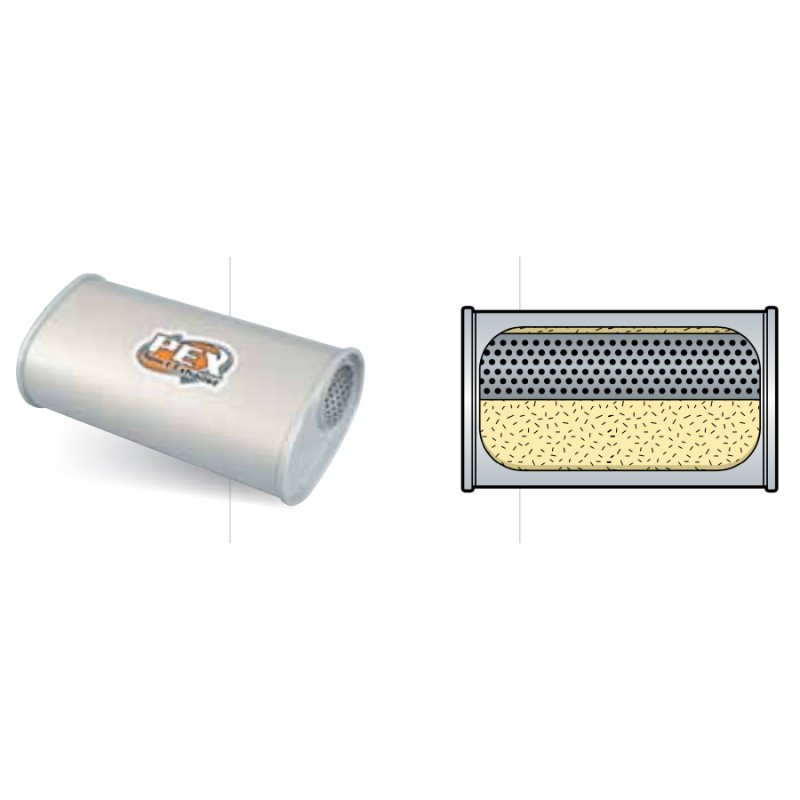 Berklee Universal
Sports Muffler
76mm Inlet / Outlet 
Inline / Offset
Australian Made
Free Flow Design
PN# BS0230