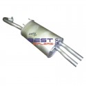Mitsubishi Magna TR-TS Wagon 
2.4 & 3.0 V6 1991 to 1996 
Exhaust System Rear Muffler Assembly 
PN# BM4372