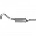 Direct-fit rear muffler assembly to suit Holden Commodore VN Sedan (1988–1991). Designed for OE-style performance, tone
