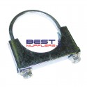 Exhaust System Clamp
U Bolt Design
89mm to 92mm 
Mild Steel [Zinc Coated]
PN# FBC350