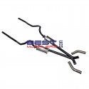 Ford Falcon XA, XB, XC Sedan Twin Exhaust System is a custom-built, performance exhaust designed for 300hp–550hp applications.