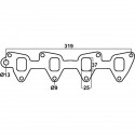 Exhaust Manifold / Header Gasket Suzuki 1.3 SA413 SF413 SJ413 [DSF058]