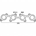DSF818 header gasket set suits Toyota and Lexus V8 engines including 1UZ-FE, 2UZ-FE and 3UZ-FE.