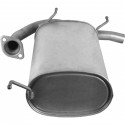 BM4824 / M6043 rear muffler assembly suits Nissan X-Trail T30 2.5 QR25DE models built from 2003 to 2007