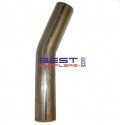 Mandrel Exhaust Bend 
76mm [3.00"] Outside Diameter 
10 Degrees Mild Steel Semi Bright 
PN# SB30010