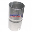 Exhaust Pipe Joining Sleeve 
Slips Over 1.58" [42mm] Pipe 
Stainless Steel #304 
PN# EXD158-304