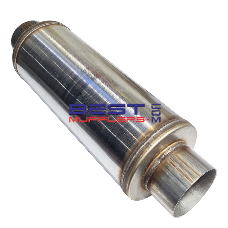Mercury Sports Muffler 
Free Flow Design 
89mm Inlet / Outlet 
380mm Long 
PN# HCC615350
