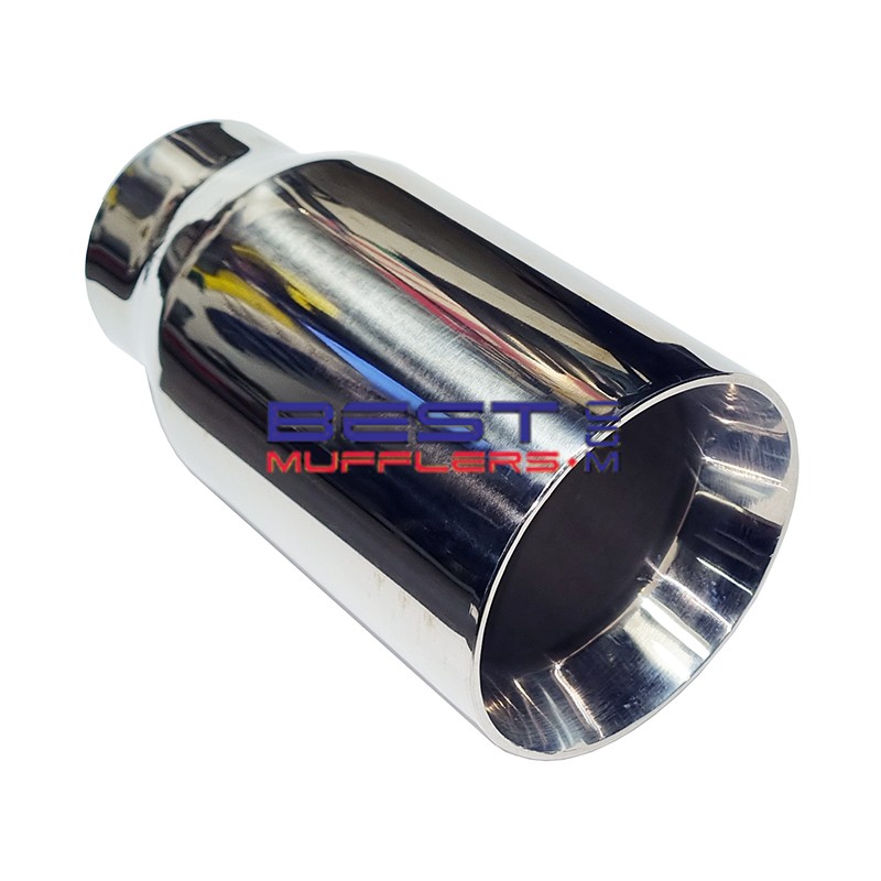 Chrome Exhaust Tip 
2.50" Inlet 3.50" Outlet 
Straight Cut Design 
PN#SC510SS