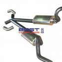 Ford Falcon XR XT XW XY Sedan 
Twin Exhaust System 750hp to 1100HP 
3.50 X-Pipe Stainless Steel Mufflers & 3.00" Tailpipes