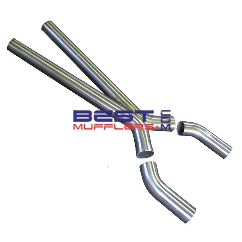 Precision-built 3.50" (89mm) X-pipe kit for Ford Falcon XR, XT, XW, XA, XB, XC, XD, XE models – sedan, coupe, wagon, ute