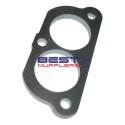 Exhaust Flange Plate 3 Bolt Twin 051mm ID 088-120mm bolt distance Mild [FP3B120-80 / FP3EXTGMH]