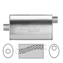 Lukey Sports Muffler 
Ultra Flow Design 57mm ID 
Stainless Steel 
PN# LMU17282