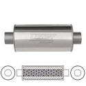 Lukey Sports Muffler 
Ultra Flow Design 63mm ID 
Stainless Steel #409 
6.00" x 14" Long 
PN# LSU17263