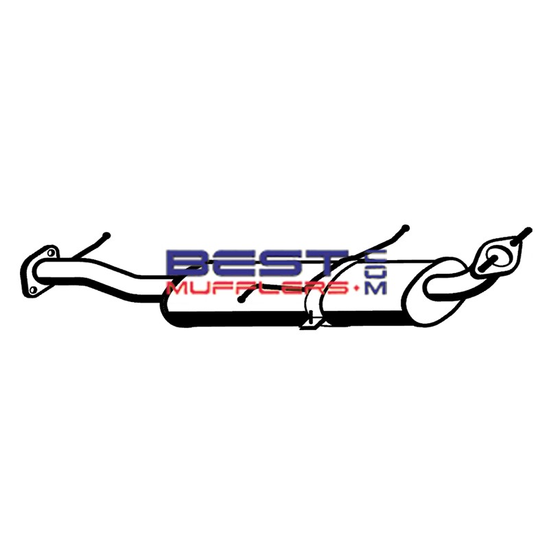 Ford Courier PE 
2.6 11/1998 to 2002 
Exhaust System Muffler Assembly 
Australian Made