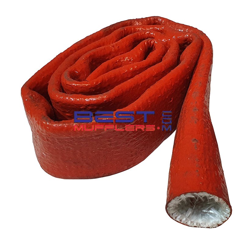 High Temperature Silicone Coated Fibreglass Sleeve 
50mm ID 1 Metre Long 
PN# SCH050-1