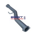Nissan Pathfinder Ti 550 3.0L V6 turbo diesel DPF filter delete pipe.