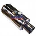 Xforce Exhaust Varex Muffler 
2.50" Inlet / 4.50" Outlet Cannon 
PN# VMK2G-250