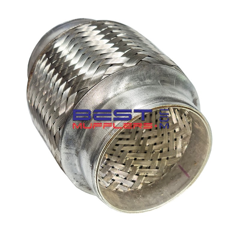 Exhaust System Flexible Bellow 
045mm ID 102mm Long 
Braided Inner Liner Non Turbo Applications 
PN# CF044-102B