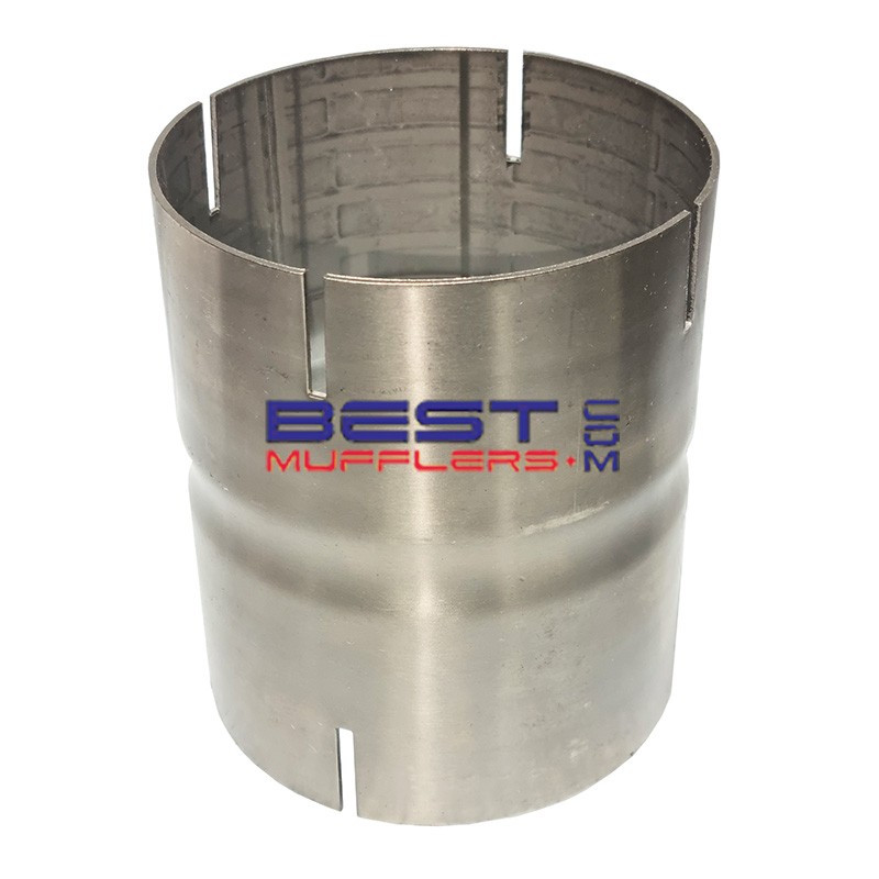Exhaust Pipe Joiner 
Slips Over 4.00" [102mm] Pipe 
Stainless Steel #304 
PN# EXD4000SS