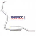 Land Rover Series 2 Type 88 Exhaust System Pipework Kit for Wildcat Headers WILD182