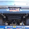 Twin exhaust pipework kit to suit Holden HK, HT & HG Sedan, Wagon & Ute models. Designed to work with Pacemaker PH5200 headers