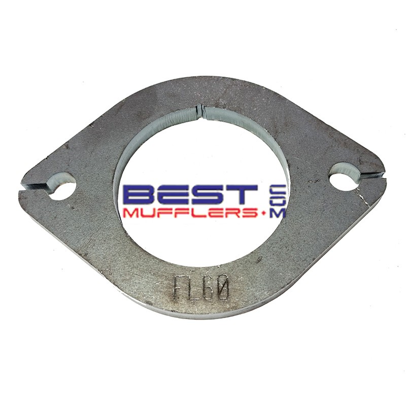 Exhaust System Flange Plate 
2 Bolt 63mm ID 105mm Bolt Distance 
Suits Universal Applications 
PN# FP263-105 / FL60
