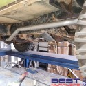 Land Rover Series 2 Type 88 Exhaust System Pipework Kit for Wildcat Headers WILD182