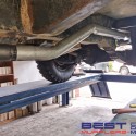 Land Rover Series 2 Type 88 Exhaust System Pipework Kit for Wildcat Headers WILD182