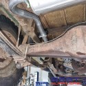 Land Rover Series 2 Type 88 Exhaust System Pipework Kit for Wildcat Headers WILD182