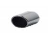 Oval Shape Angle Cut Exhaust Tips – Rolled In Stylish Finish