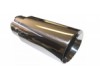Exhaust Tips - Round Angle Cut Dual Layer