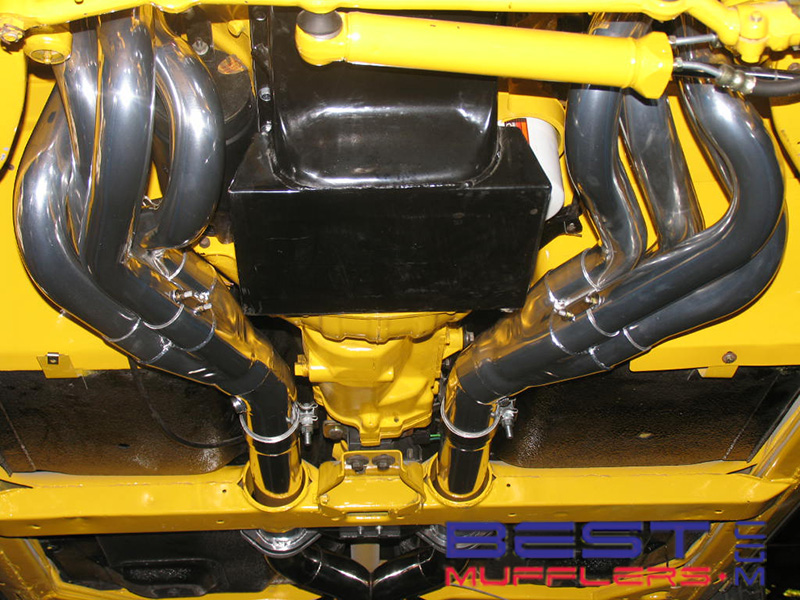 Chevrolet Corvete 572 Big Block Custom Headers and Exhaust System