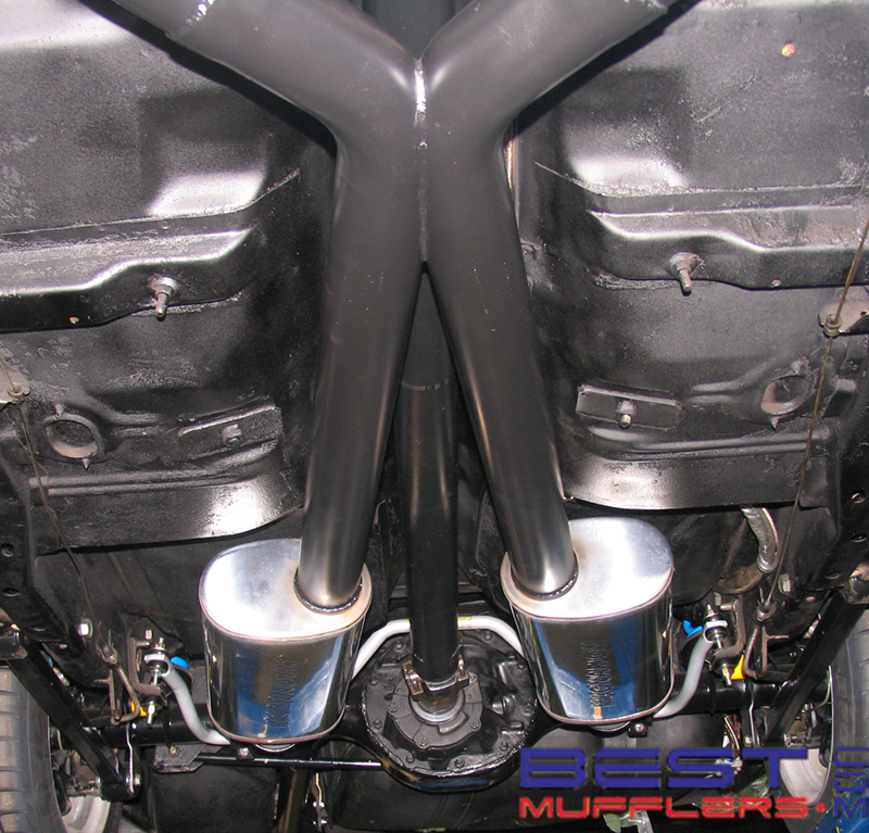 Ford Falcon XE-ESP Twin Exhaust System with Pacemaker Headers