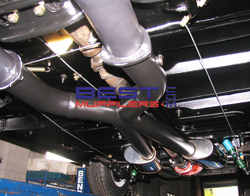 Ford Falcon XY Custom Twin 3 1/2 X-Pipe Exhaust System