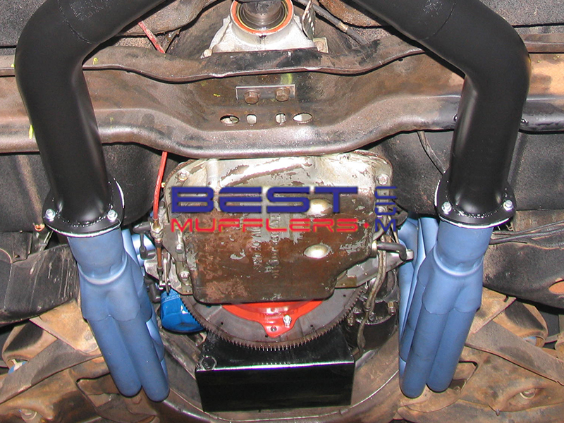 Holden HX Sandman Ute 308 V8. Pacemaker Headers & Twin 76mm Exhaust System