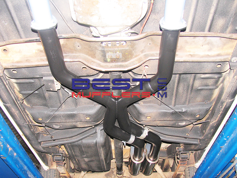 Holden HX Sandman Ute 308 V8. Pacemaker Headers & Twin 76mm Exhaust System