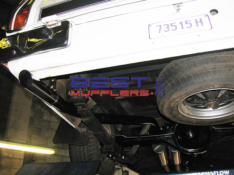 Holden HX Sandman Ute 308 V8. Pacemaker Headers & Twin 76mm Exhaust System