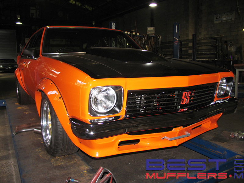 LX Torana Hatch 350 Chev Custom Headers & Twin Exhaust System