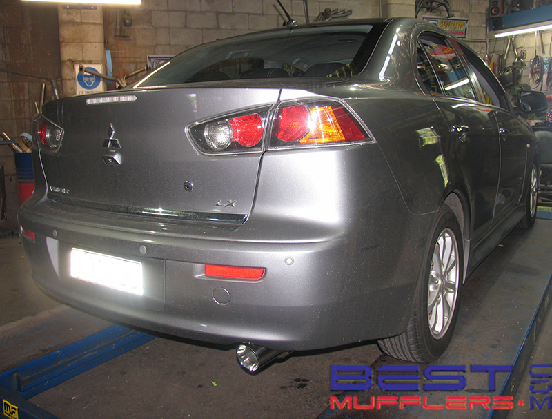 Mitsubishi Lancer CX-CY 2013 on Sports Rear Muffler