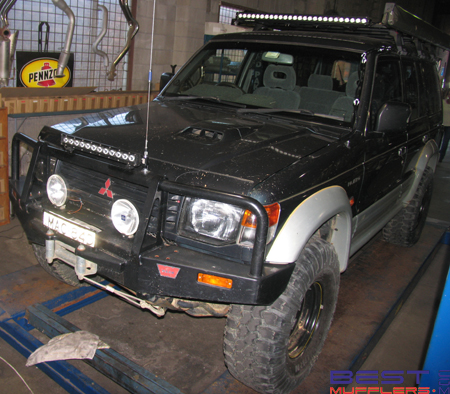 1994 Mitsubishi Pajero NJ Custom Exhaust System