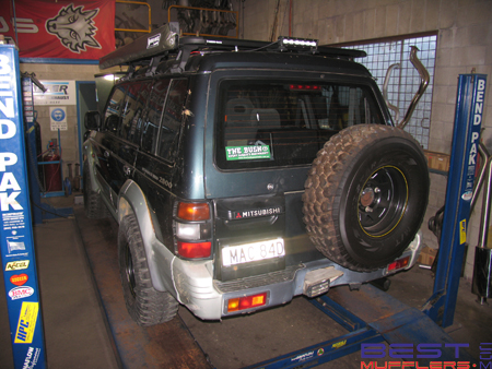 1994 Mitsubishi Pajero NJ Custom Exhaust System