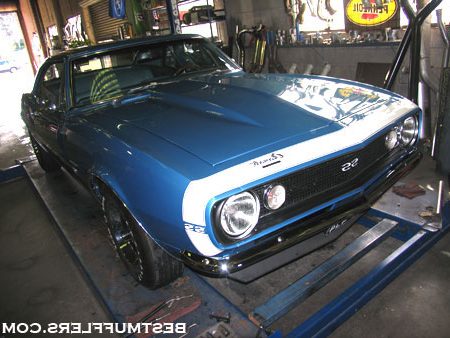 1967 Chevy Camaro custom exhaust system